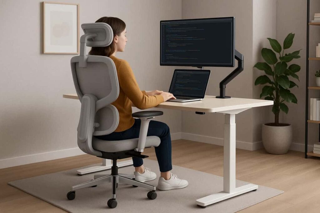 Вибрати крісло для роботи за комп'ютером в офіс