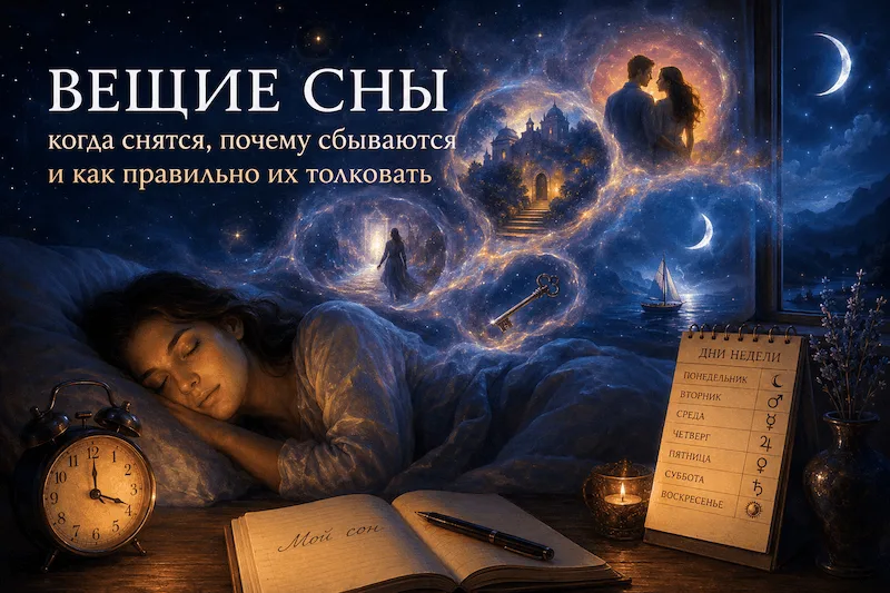 значение вещих снов по дням недели