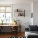 Офіс на кількох квадратних метрах: як перетворити однокімнатну квартиру на зручний простір для життя та роботи