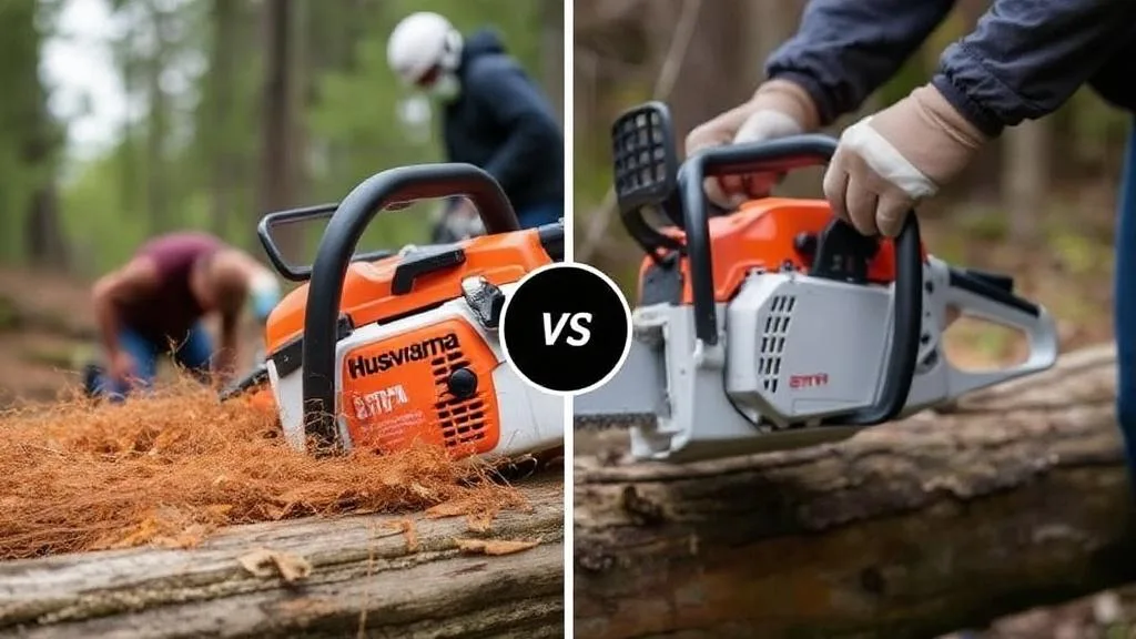Вибір бензопили: Husqvarna чи Stihl — яку купити і чому
